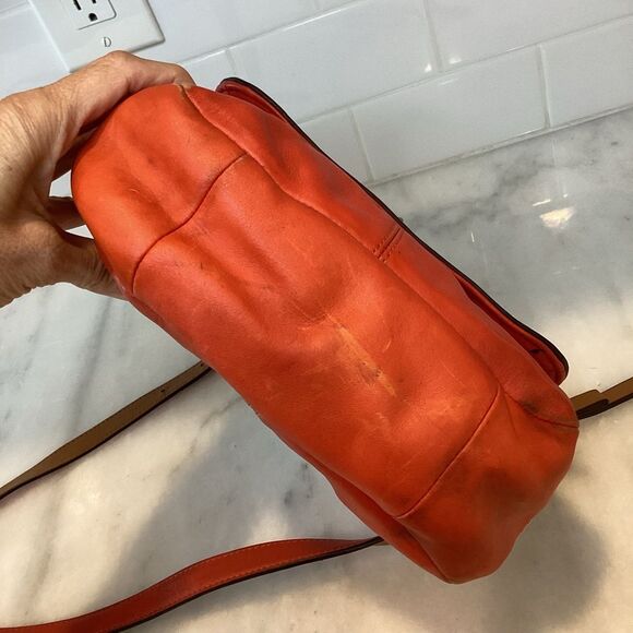 Coach Park Color Block Crossbody Leather Shoulder Bag - Picture 8 of 16